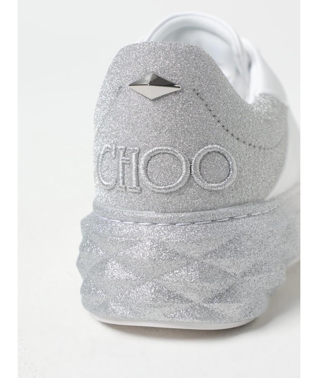 JIMMY CHOO Белые кеды, фото 4