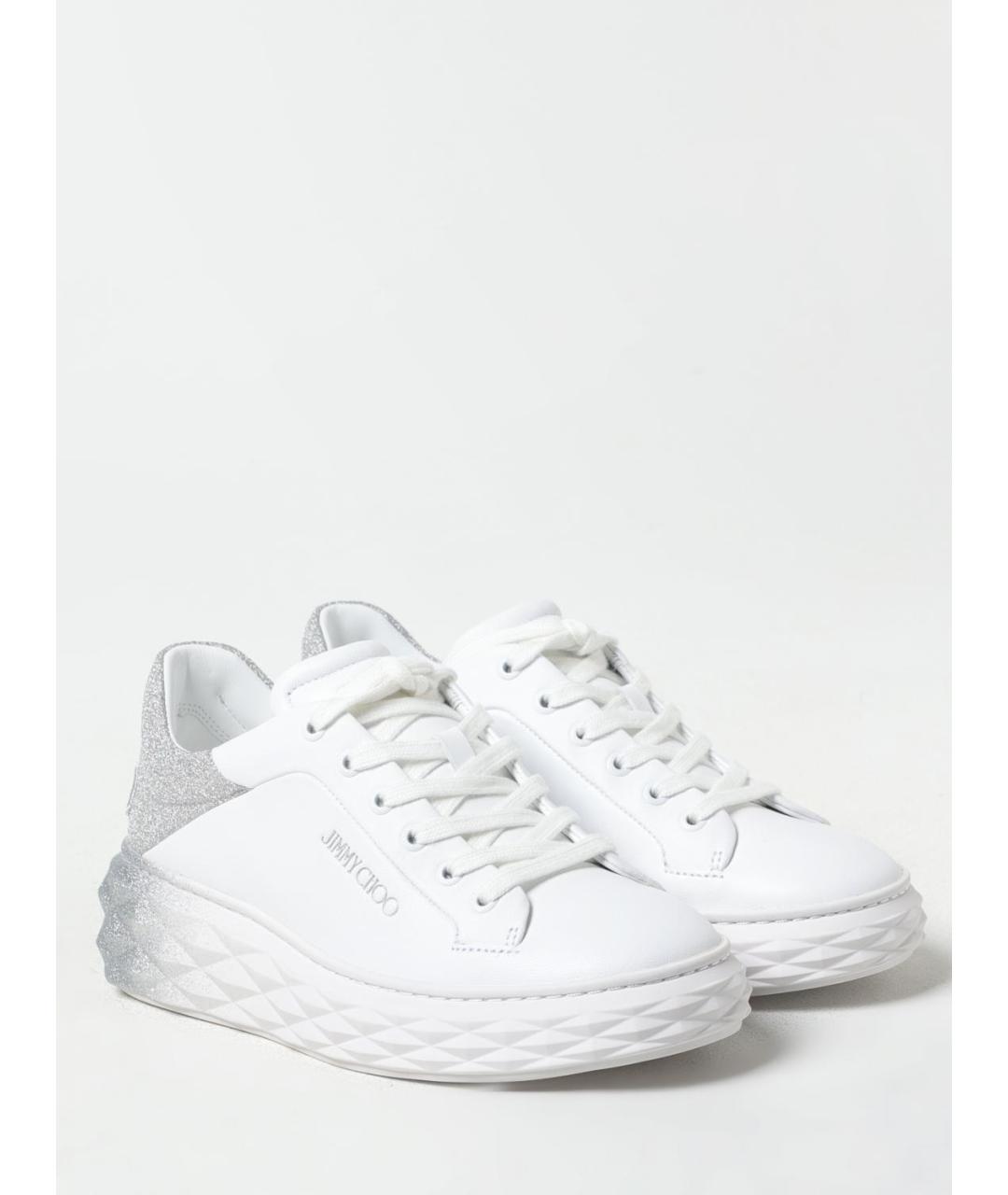 JIMMY CHOO Белые кеды, фото 2