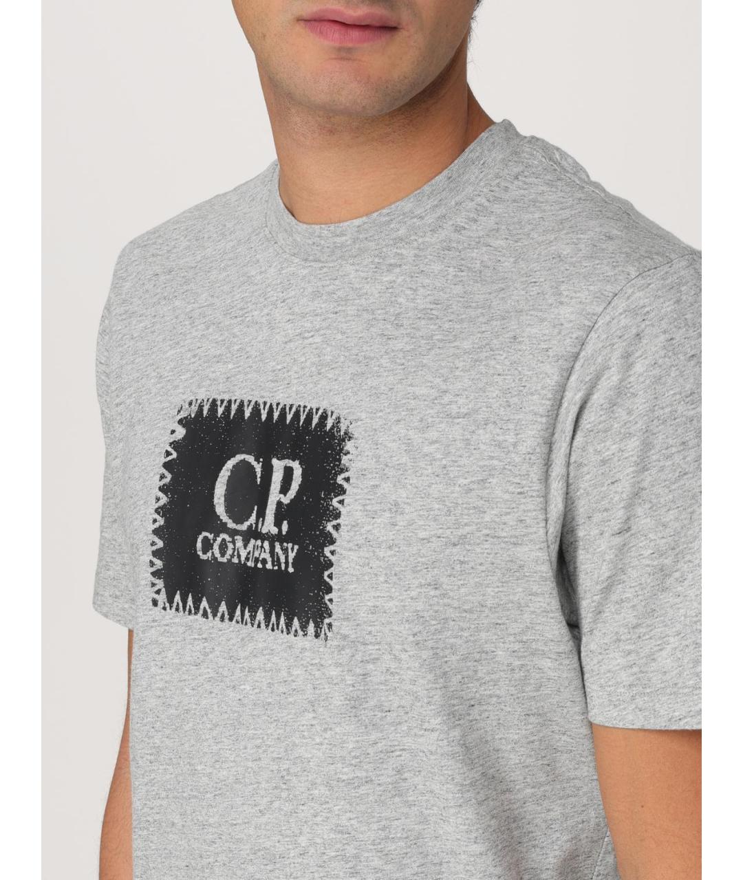 CP COMPANY Серая футболка, фото 4