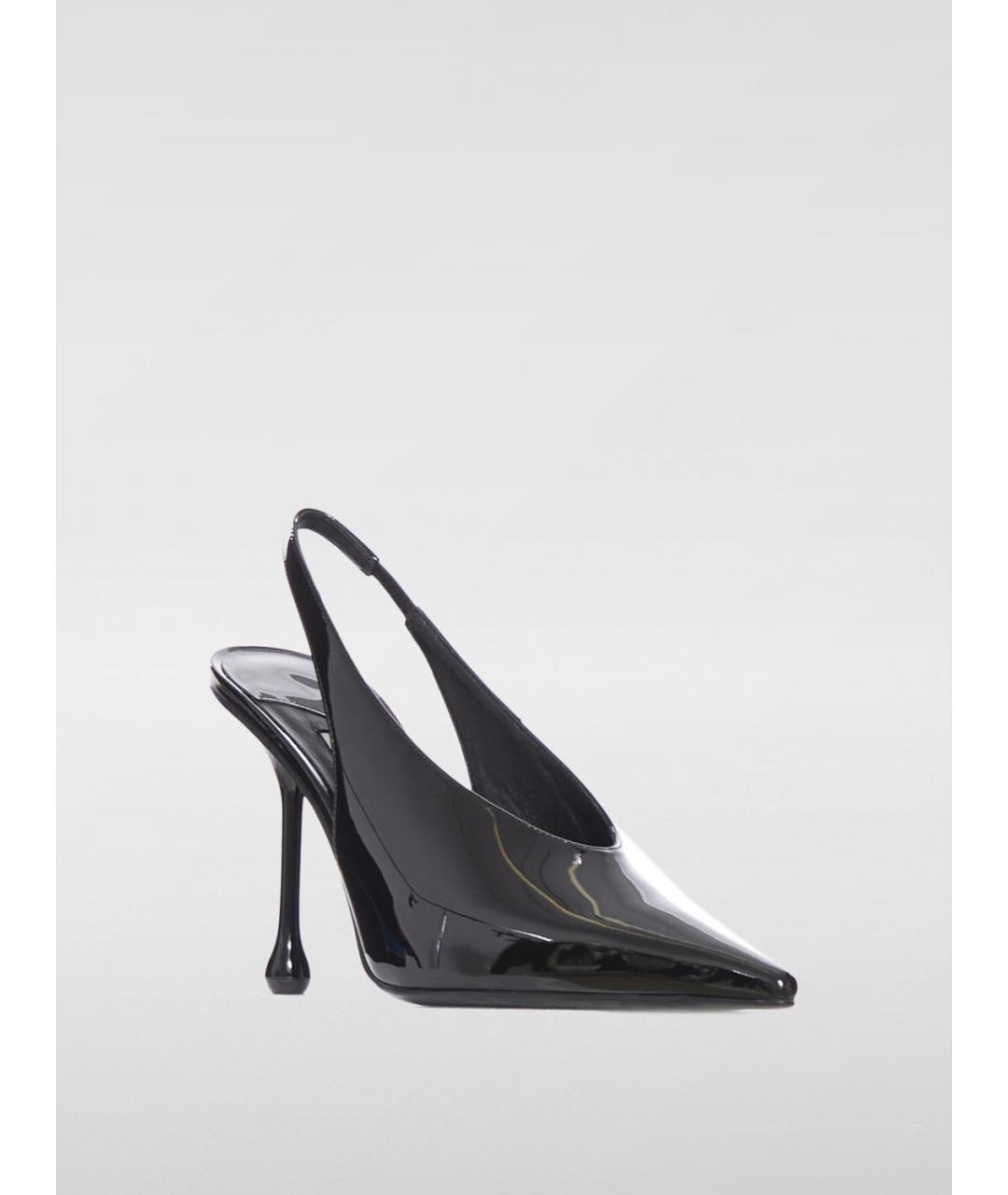 JIMMY CHOO Черные кожаные туфли, фото 2