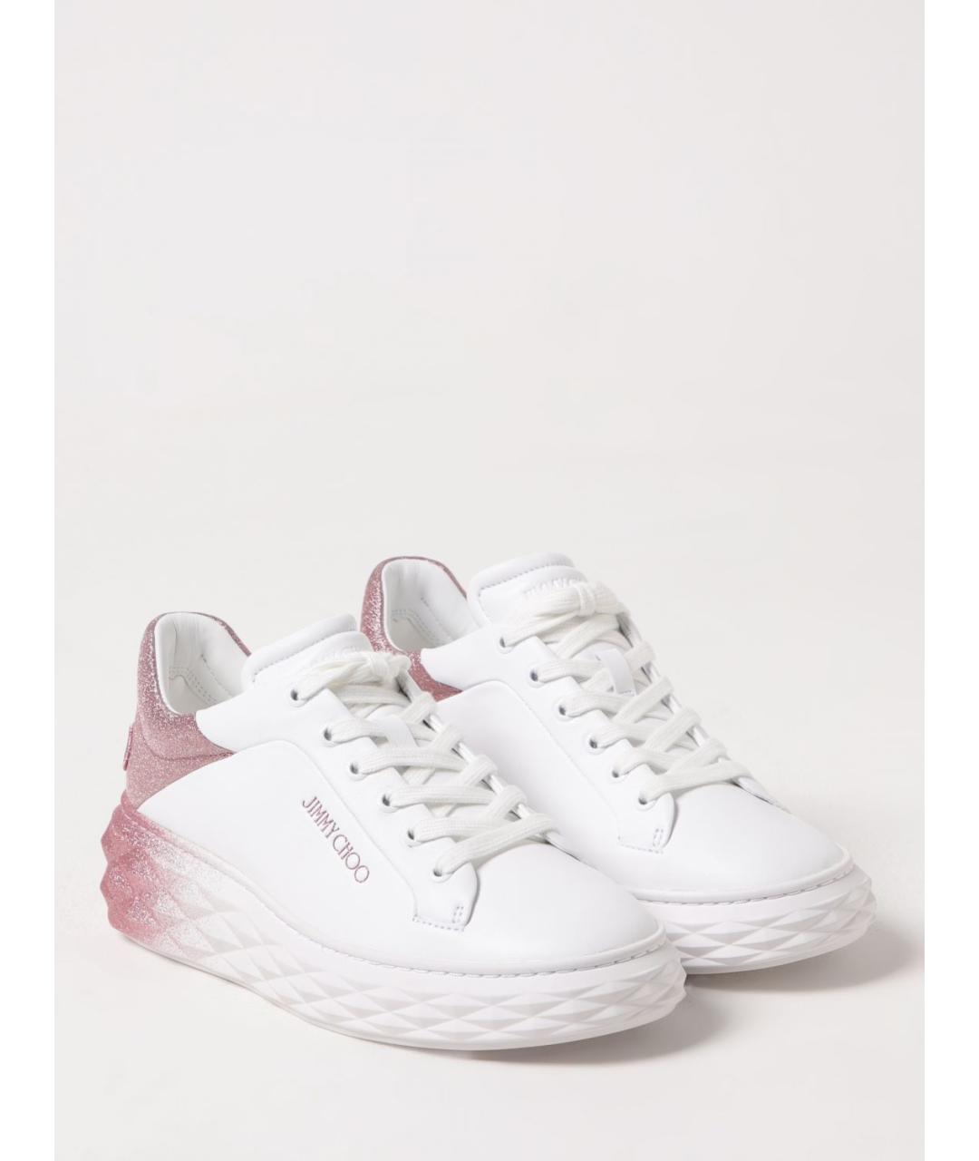 JIMMY CHOO Белые кеды, фото 2