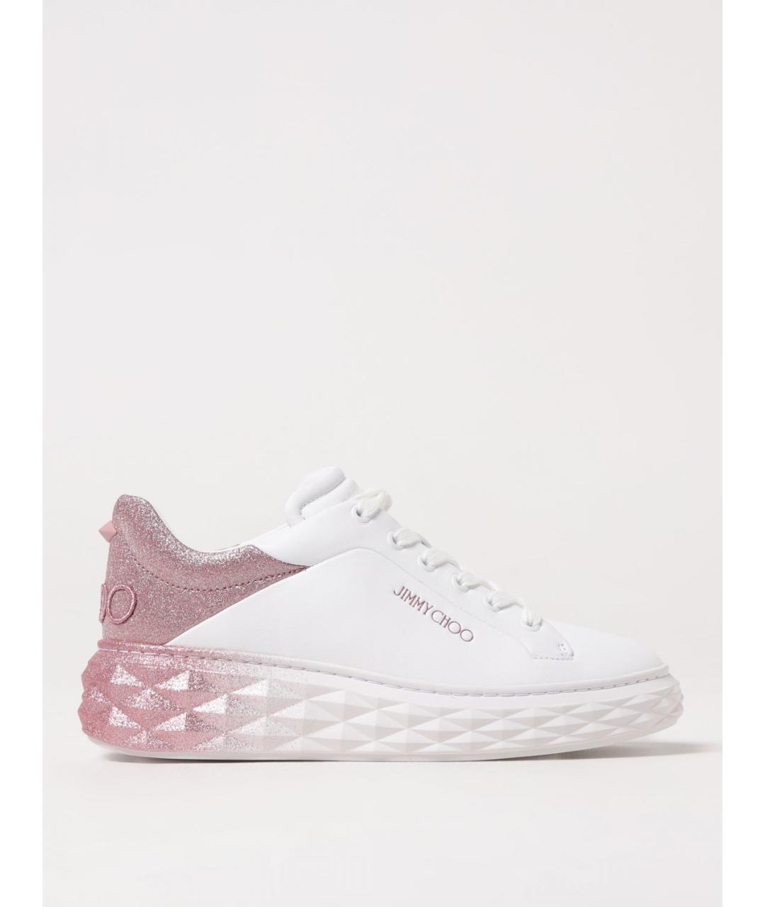 JIMMY CHOO Белые кеды, фото 5