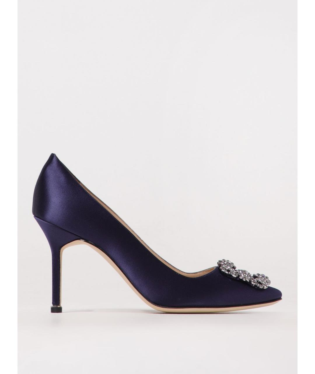 MANOLO BLAHNIK Синие туфли, фото 5