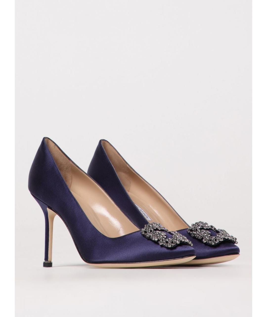 MANOLO BLAHNIK Синие туфли, фото 2