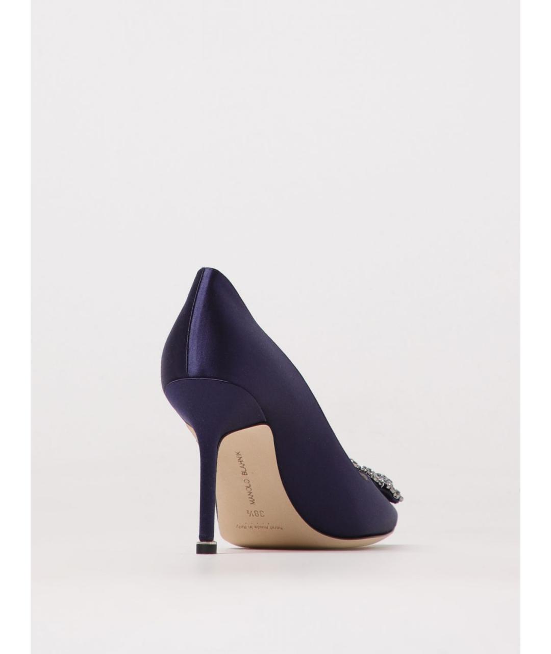 MANOLO BLAHNIK Синие туфли, фото 3