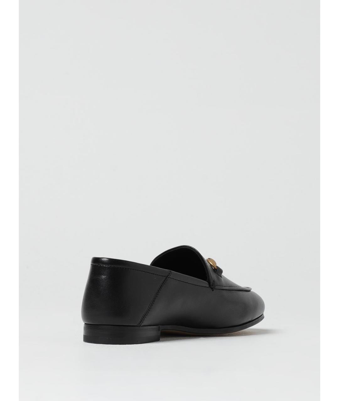 GUCCI Черные кожаные лоферы, фото 3