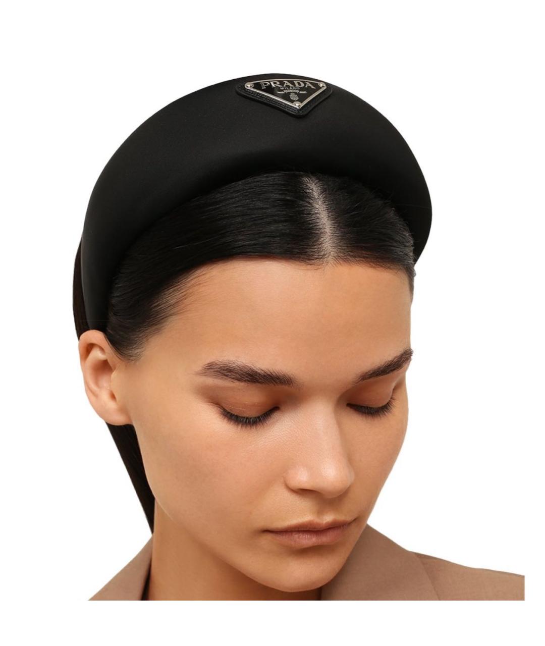 PRADA Черный ободок, фото 3