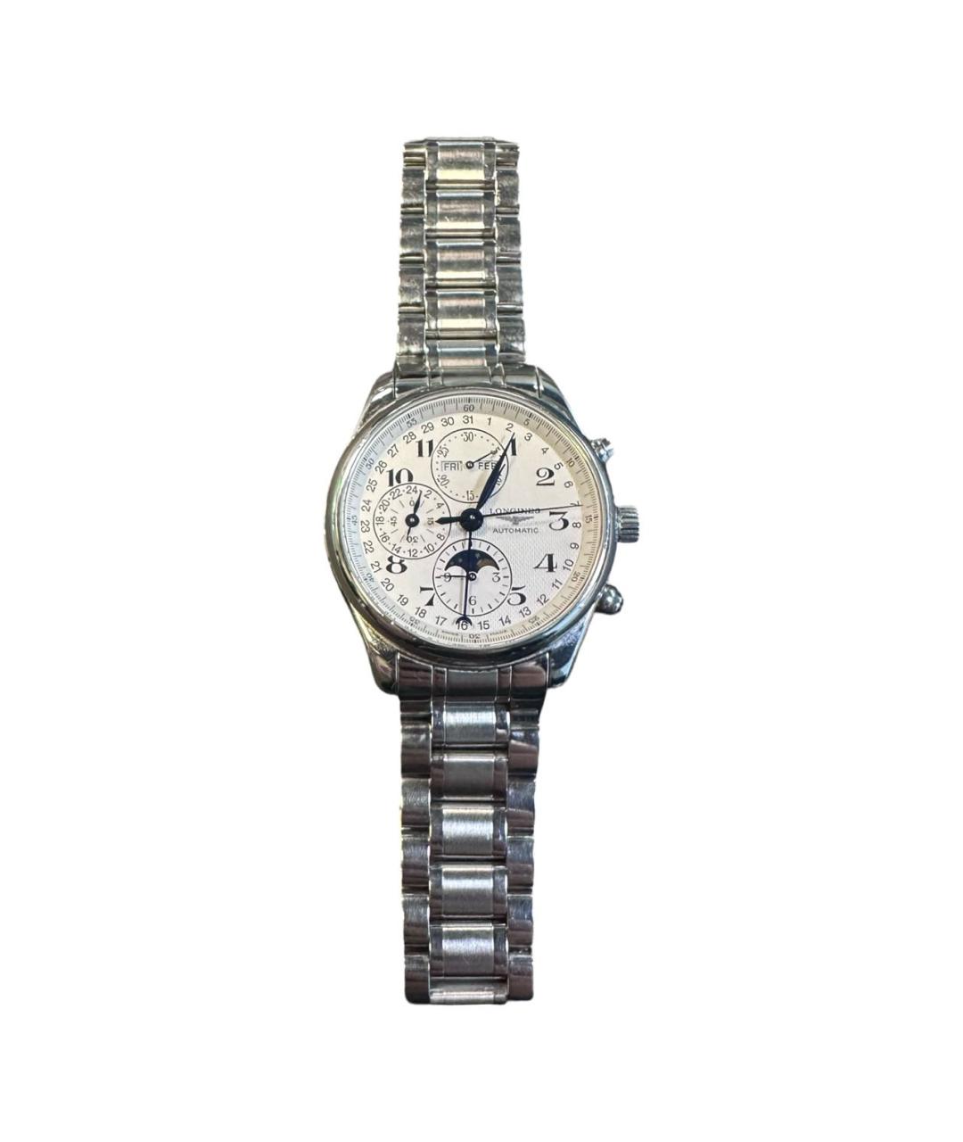 LONGINES Серебряные стальные часы, фото 2