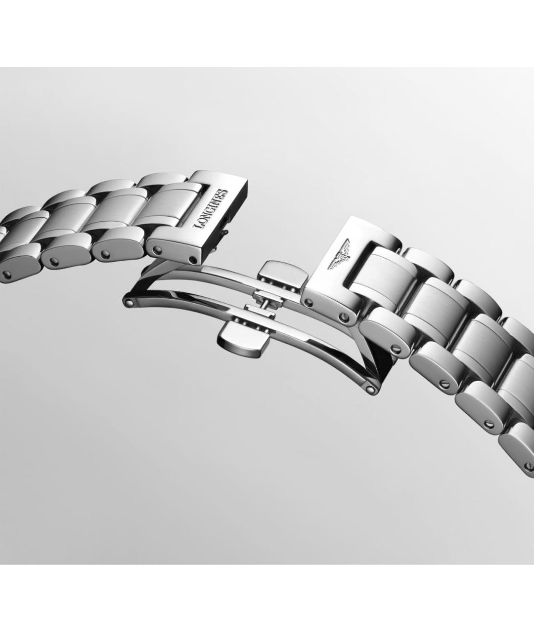 LONGINES Серебряные стальные часы, фото 6