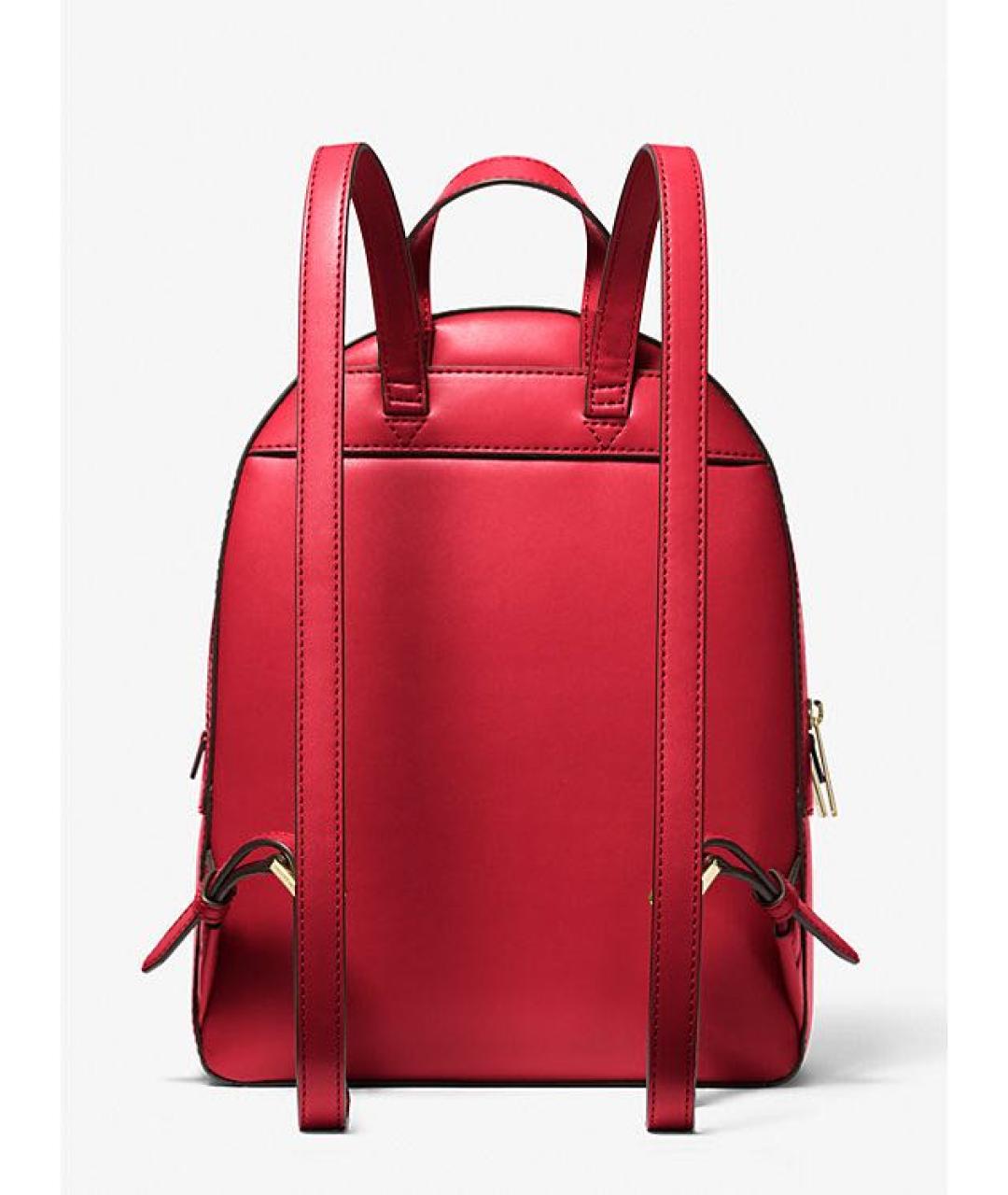 MICHAEL KORS Красный кожаный рюкзак, фото 2