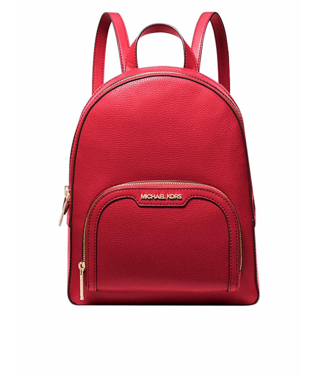 MICHAEL KORS Красный кожаный рюкзак, фото 1