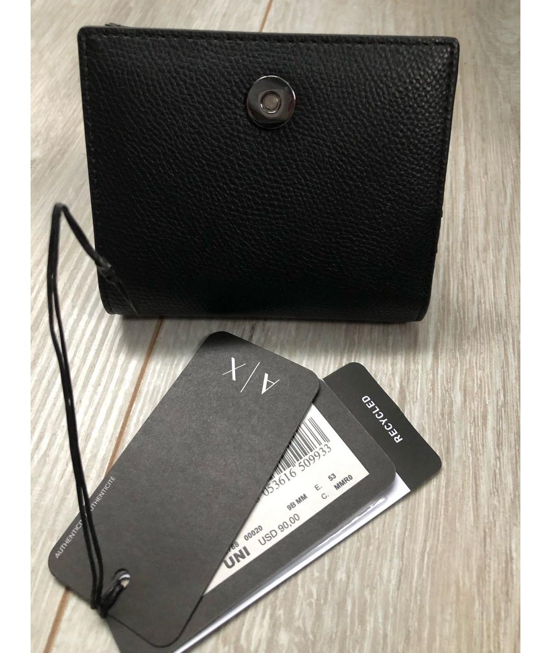 ARMANI EXCHANGE Черный кошелек, фото 7
