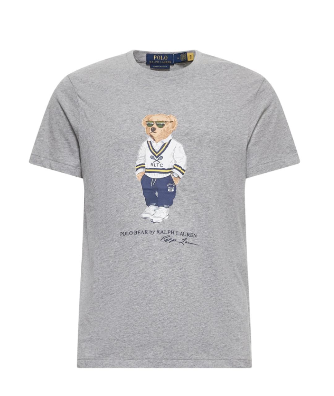 POLO RALPH LAUREN Серая футболка, фото 1