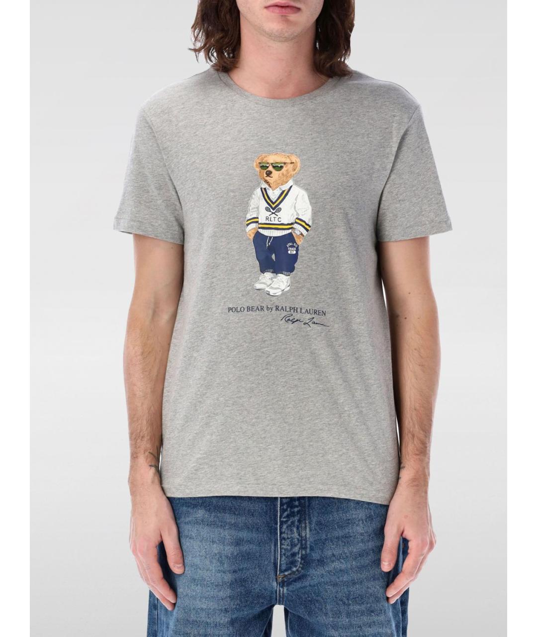 POLO RALPH LAUREN Серая футболка, фото 2