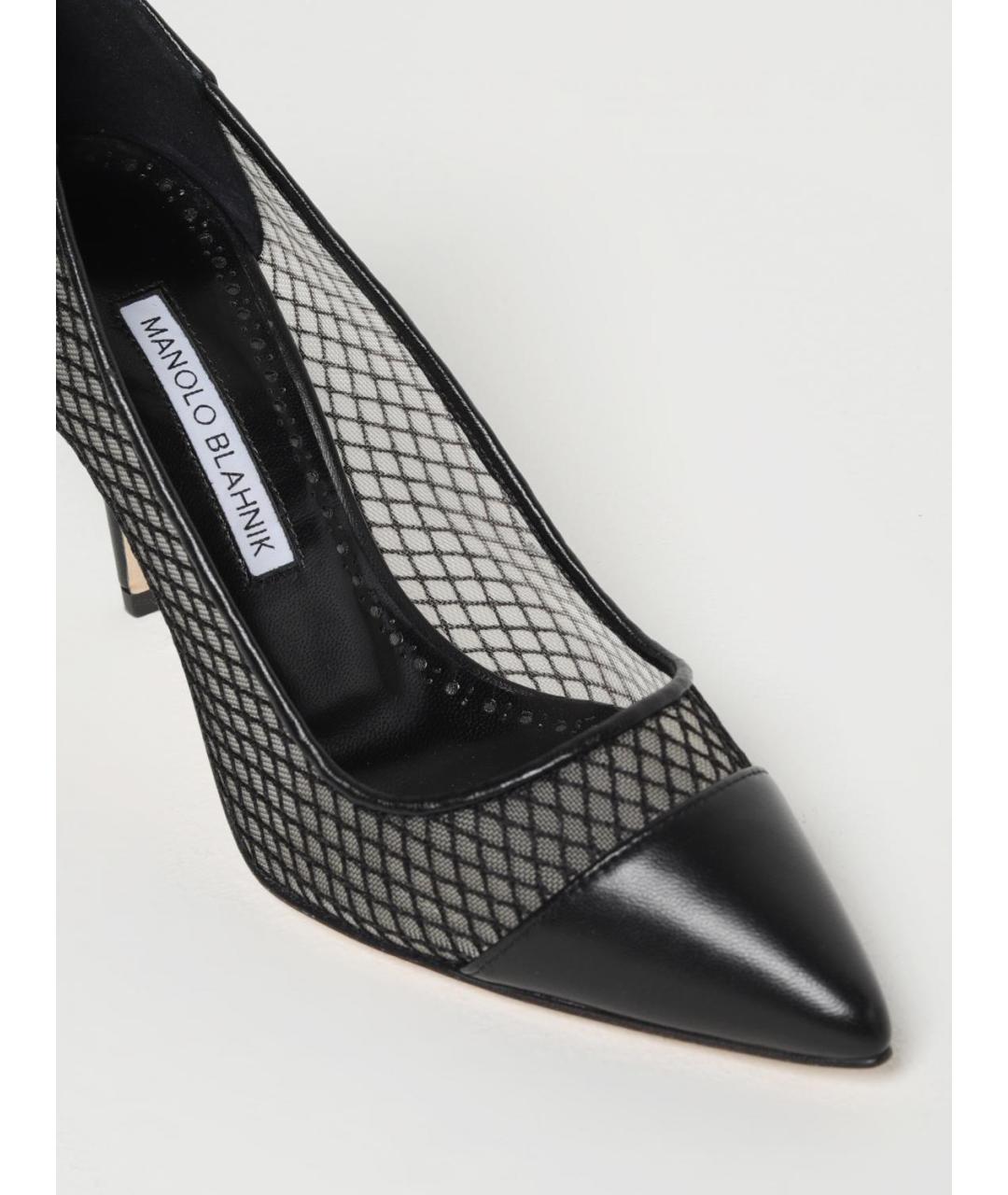 MANOLO BLAHNIK Черные туфли, фото 4