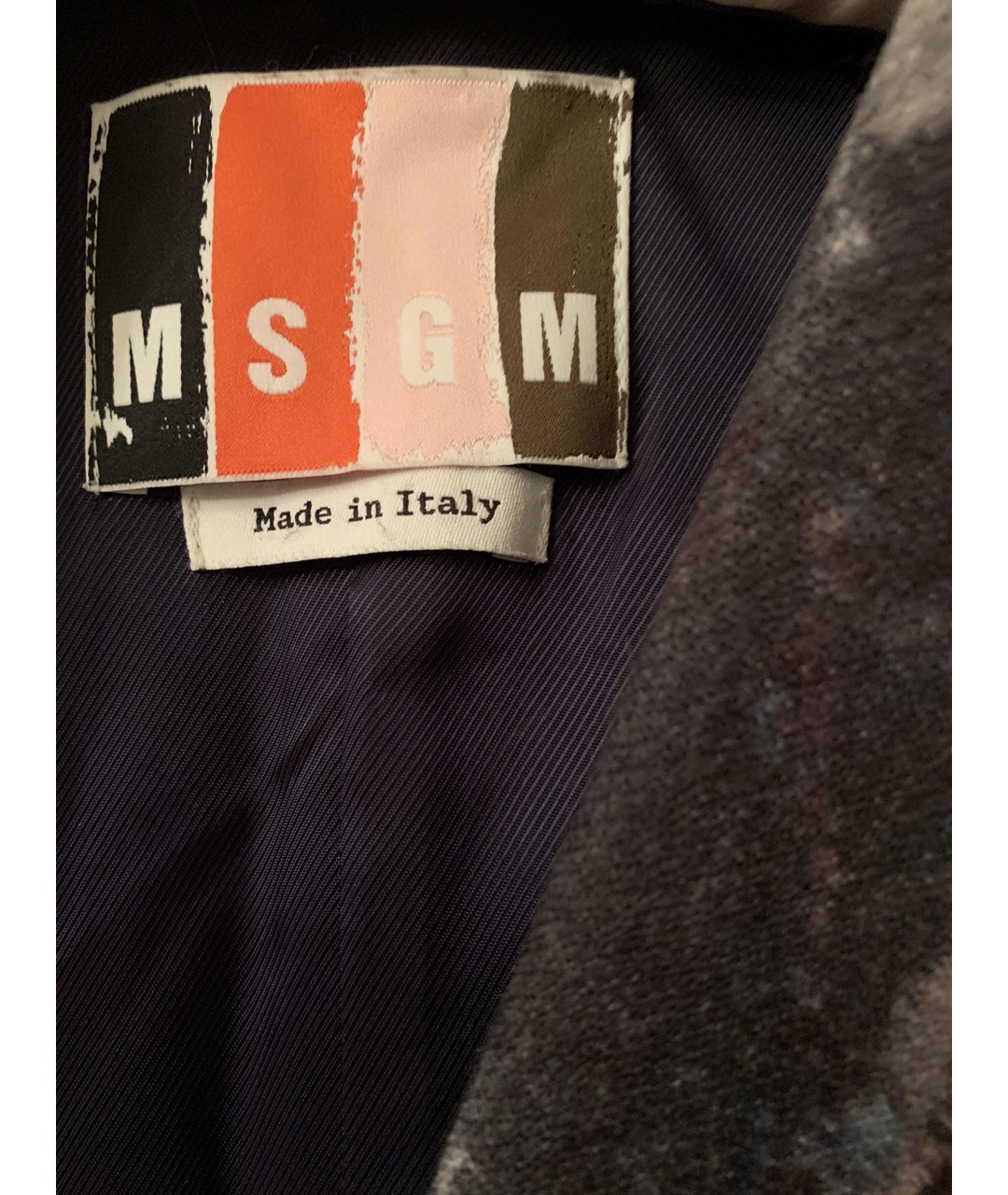 MSGM Серое вискозное пальто, фото 4