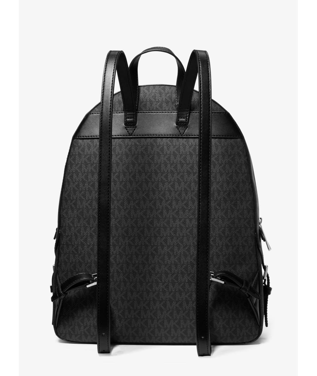 MICHAEL KORS Черный кожаный рюкзак, фото 2