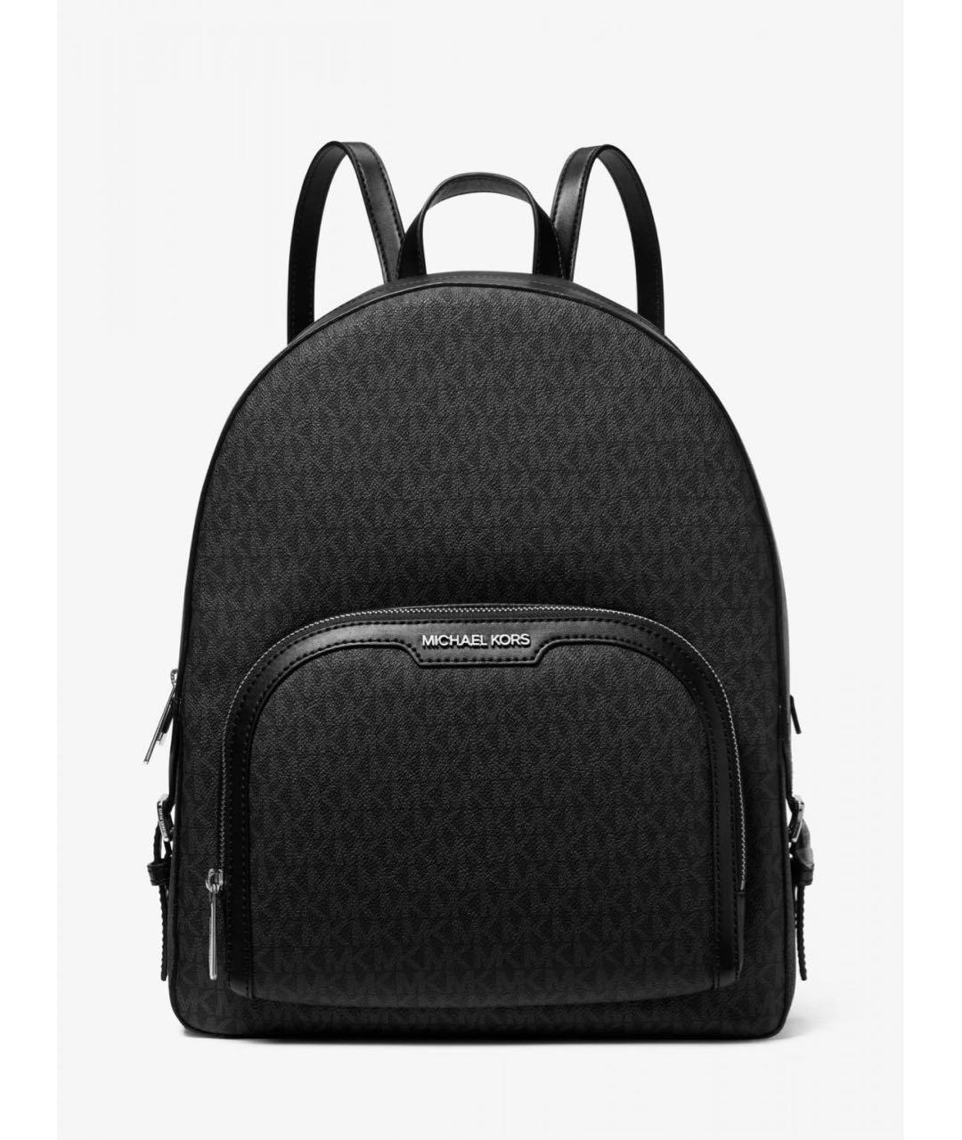 MICHAEL KORS Черный кожаный рюкзак, фото 7