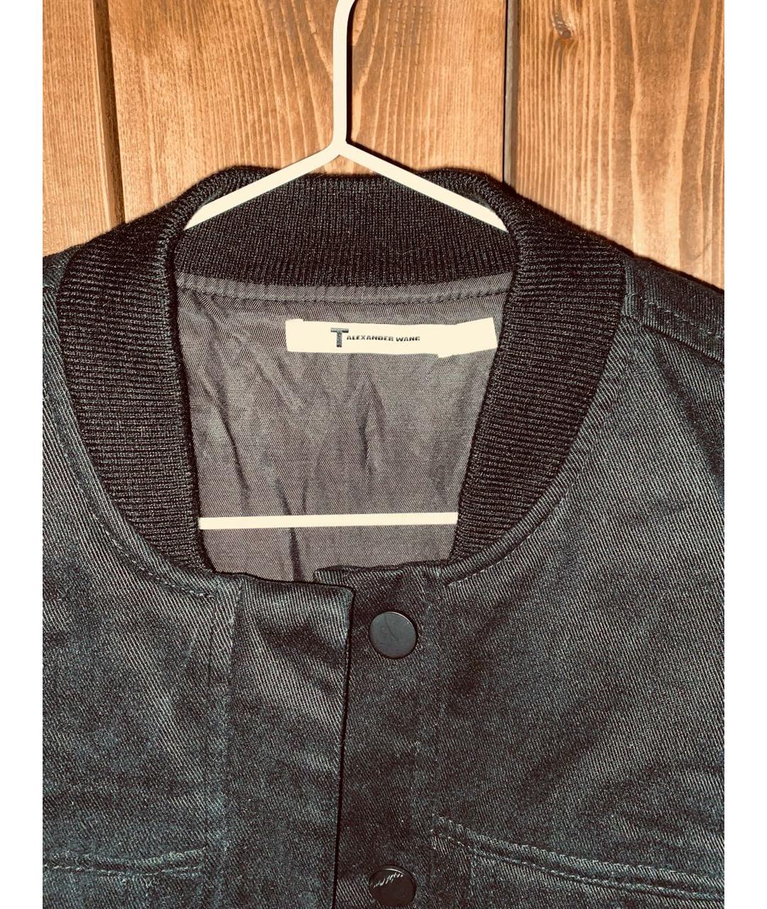 ALEXANDER WANG Черная кожаная куртка, фото 3