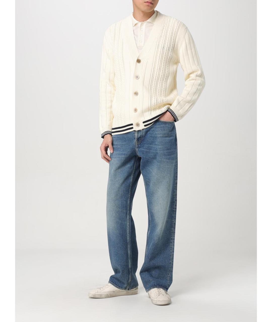 GOLDEN GOOSE DELUXE BRAND Белый кардиган, фото 3