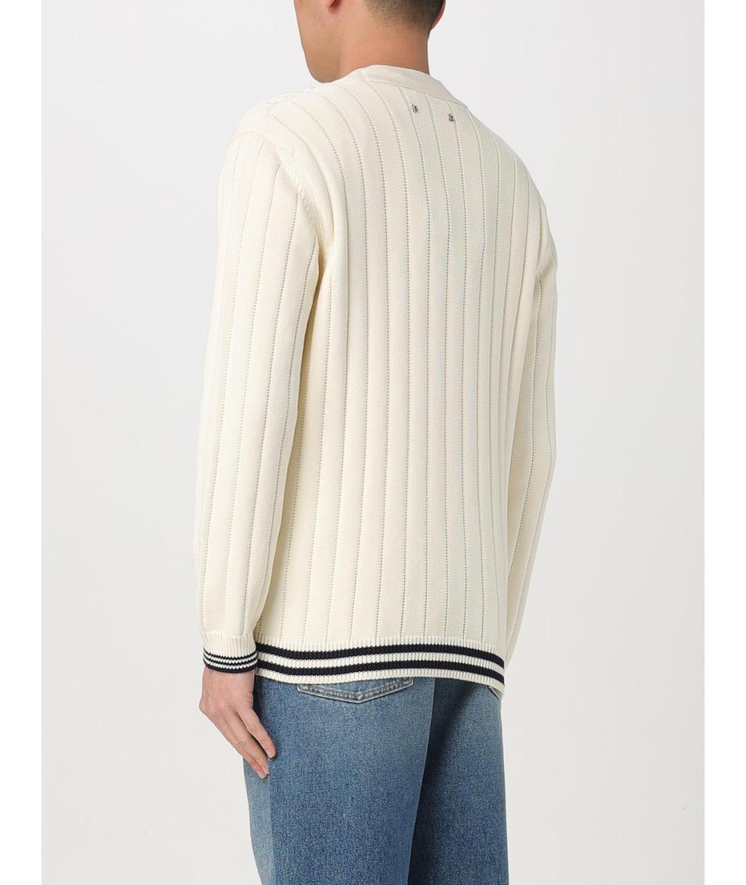 GOLDEN GOOSE DELUXE BRAND Белый кардиган, фото 4