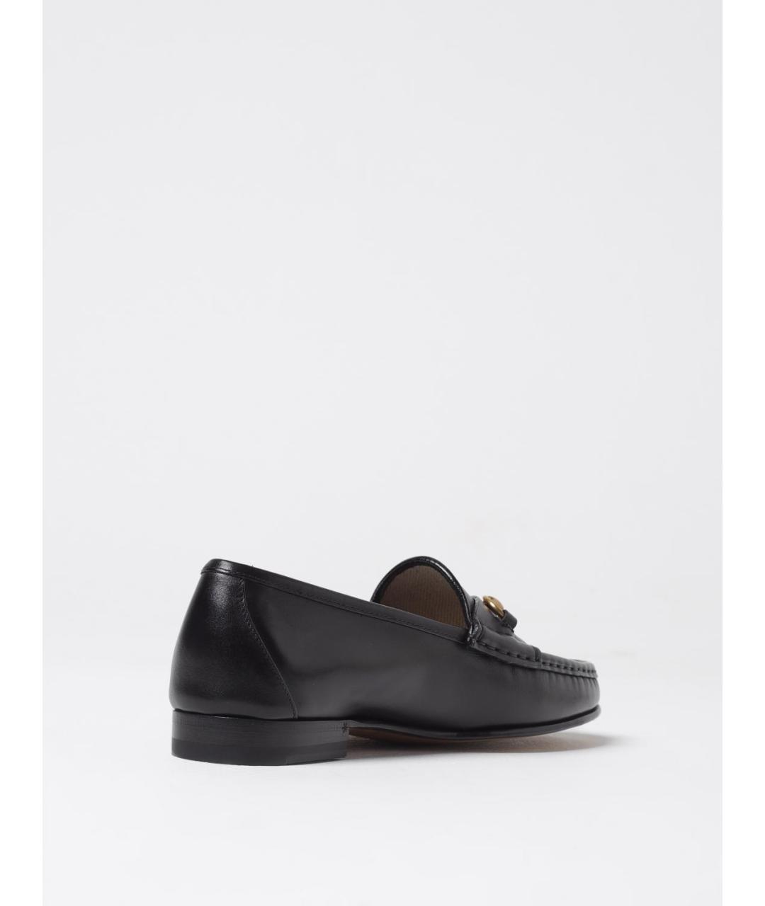 GUCCI Черные лоферы, фото 3