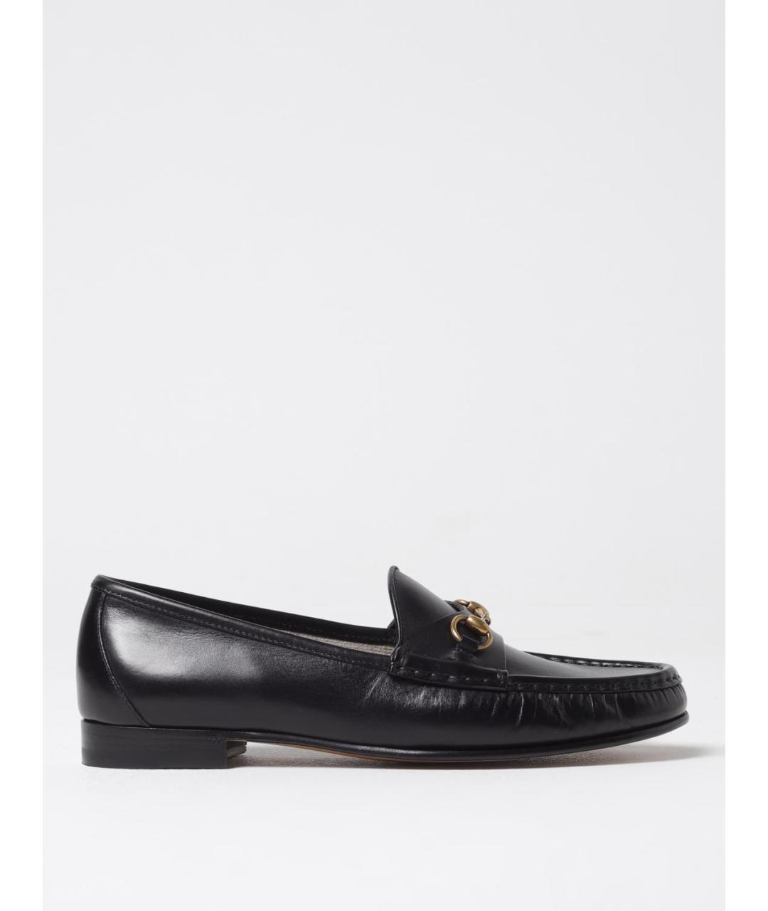 GUCCI Черные лоферы, фото 5