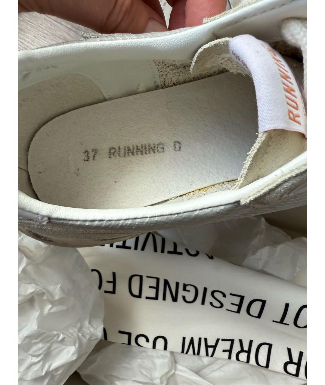 GOLDEN GOOSE DELUXE BRAND Бежевые кроссовки, фото 8