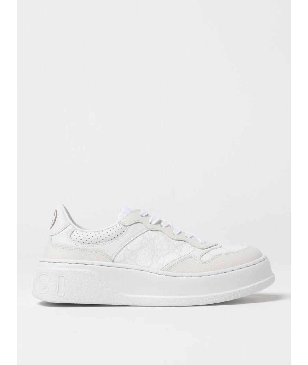 GUCCI Белые кеды, фото 5