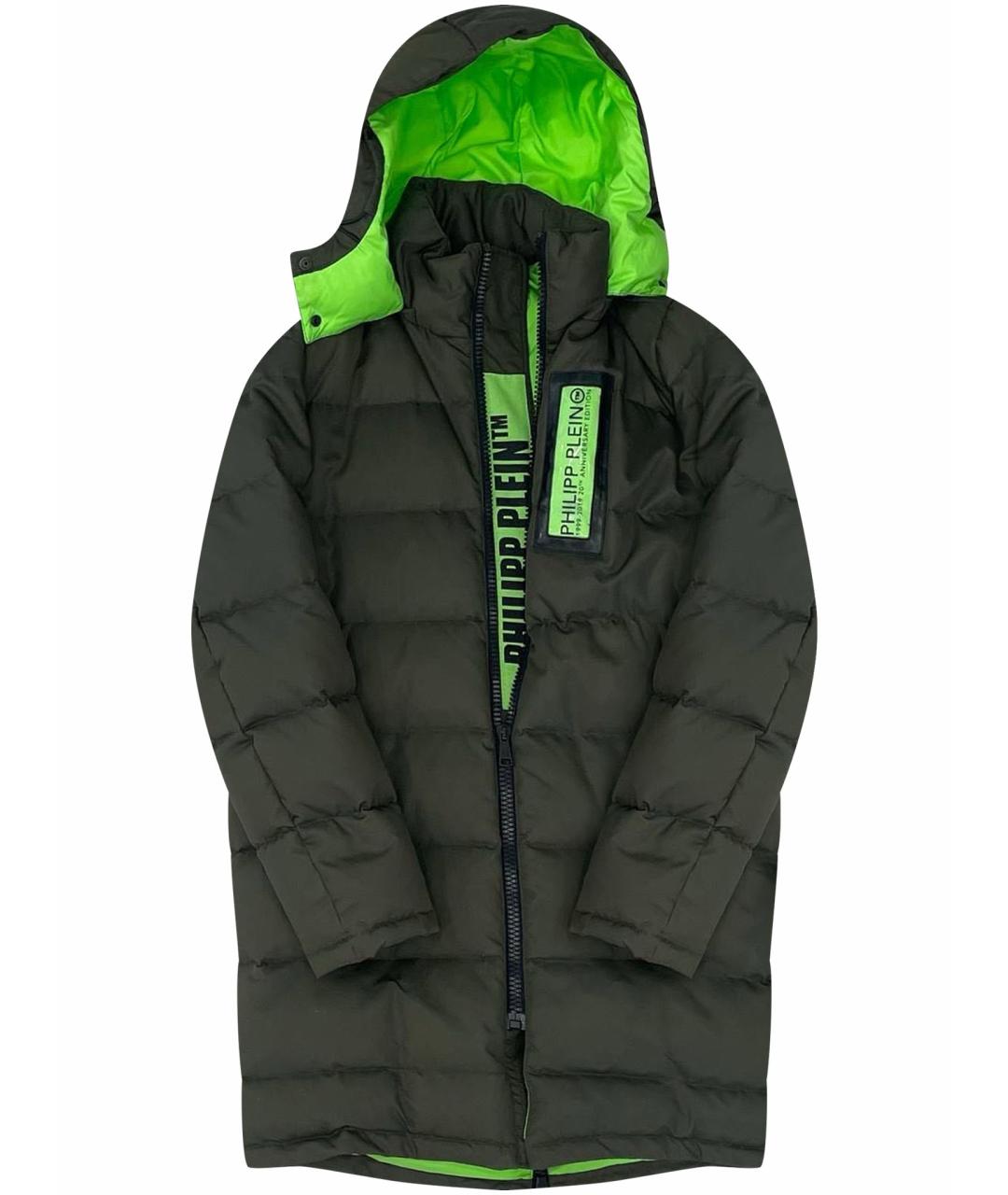 PHILIPP PLEIN Зеленая куртка, фото 1