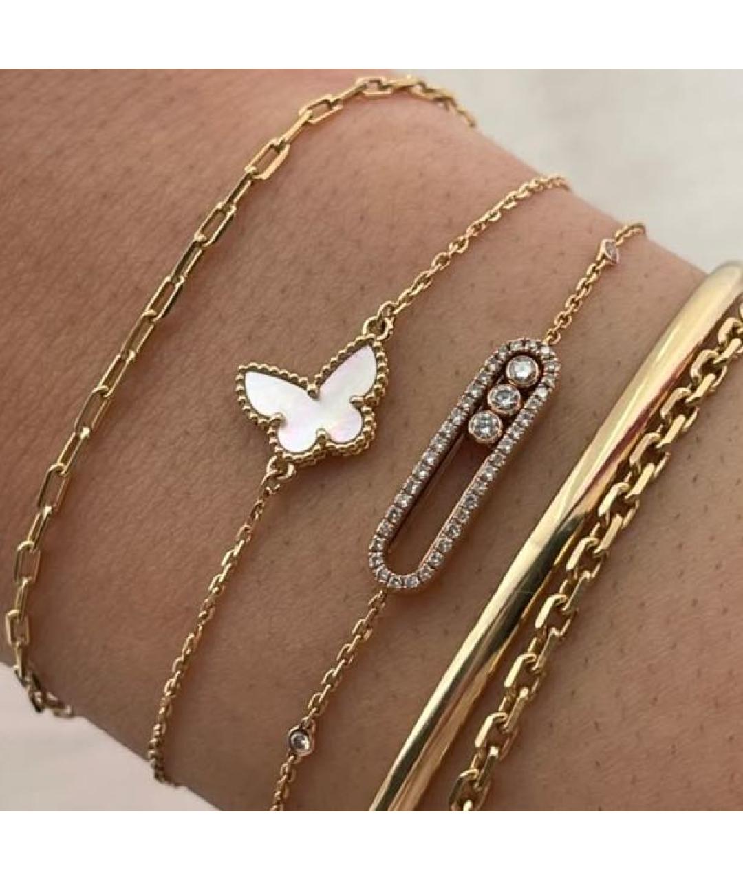 VAN CLEEF & ARPELS Золотой браслет из желтого золота, фото 4