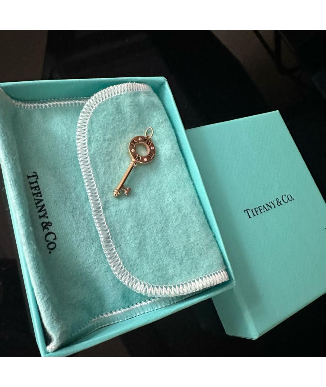TIFFANY&CO Золотой кулон из розового золота, фото 4