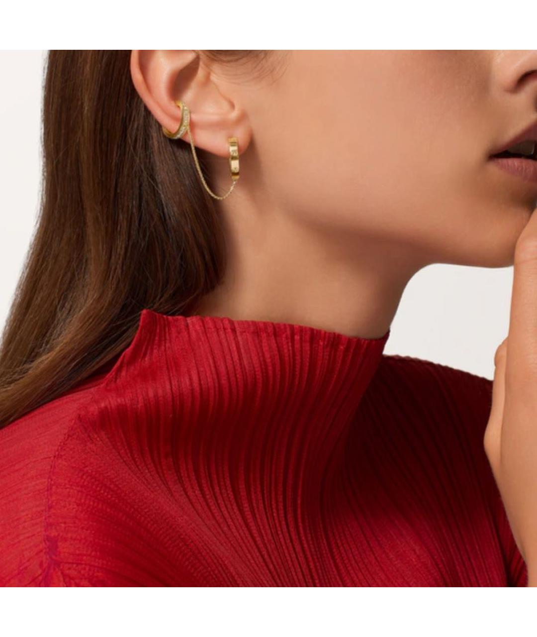 CARTIER Золотые серьги из желтого золота, фото 5
