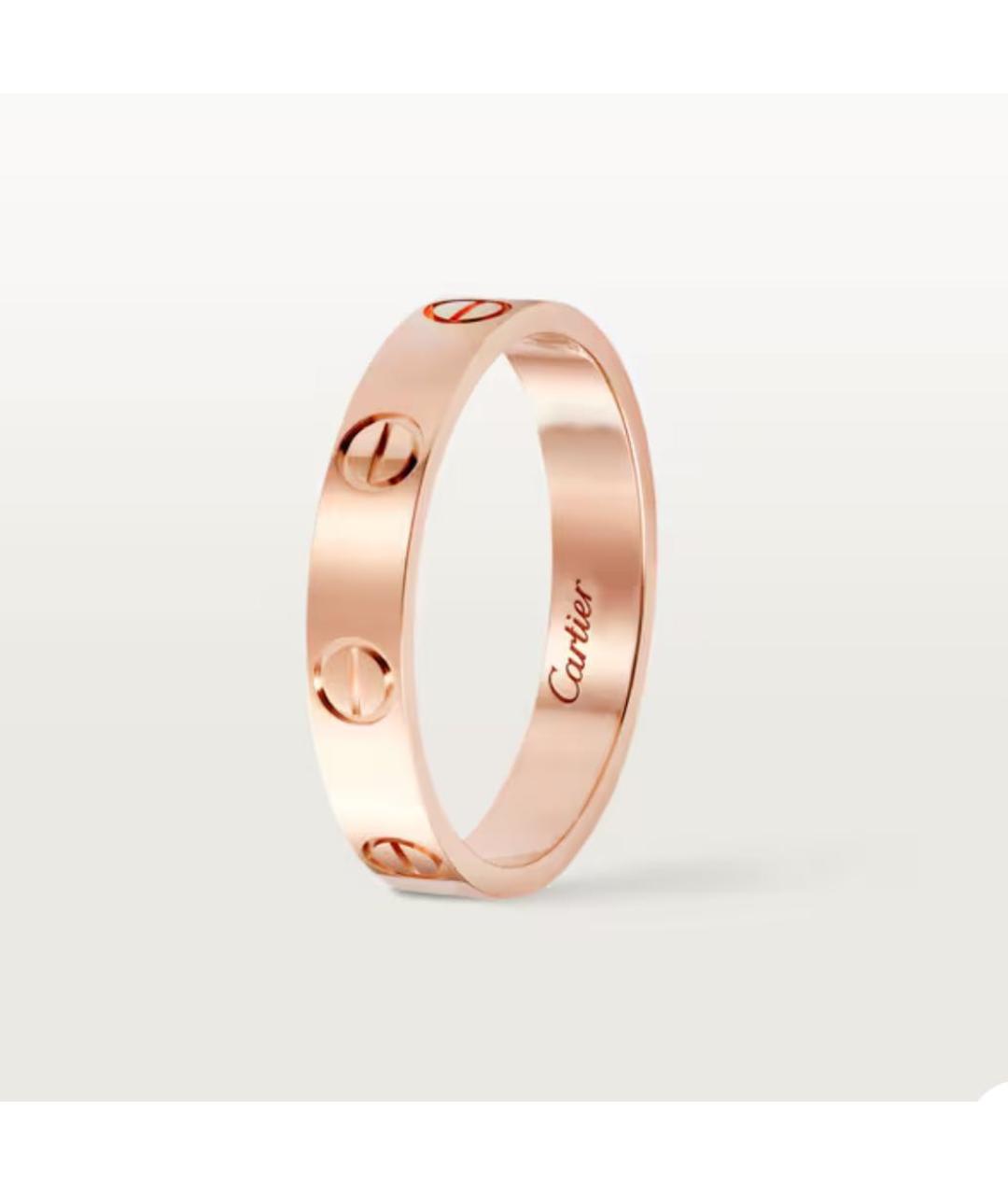 CARTIER Розовое кольцо из розового золота, фото 3
