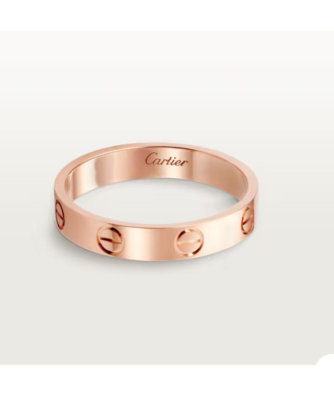 CARTIER Розовое кольцо из розового золота, фото 2