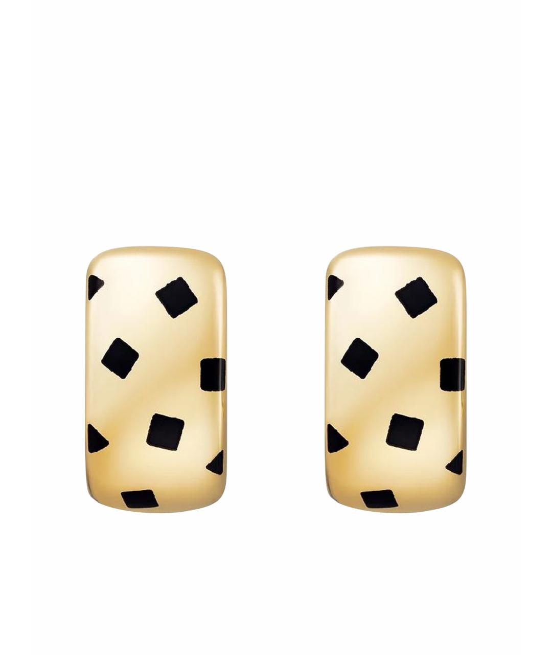 CARTIER Золотые серьги из желтого золота, фото 1