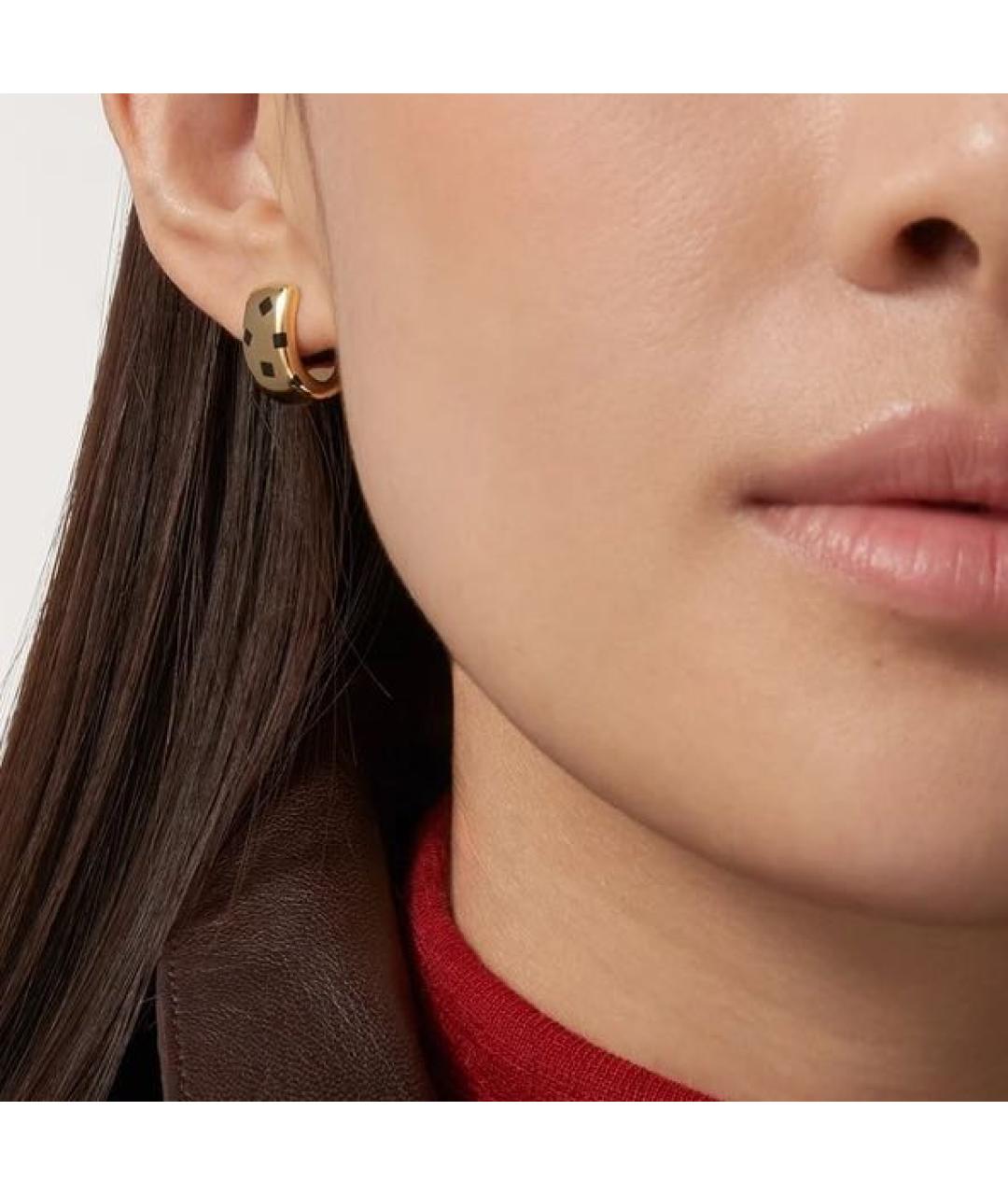 CARTIER Золотые серьги из желтого золота, фото 4