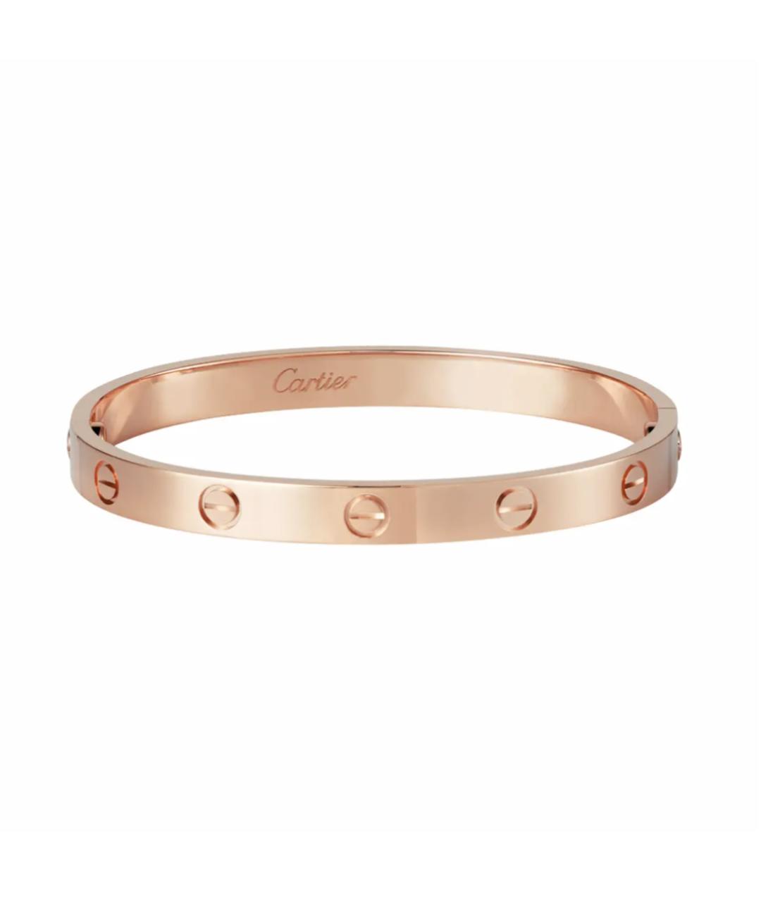 CARTIER Розовый браслет из розового золота, фото 1