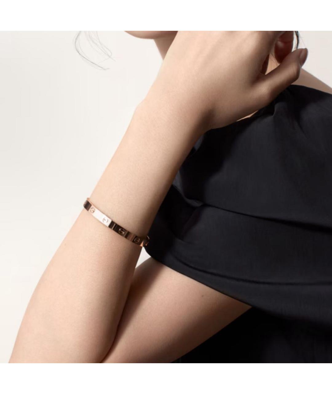 CARTIER Розовый браслет из розового золота, фото 3