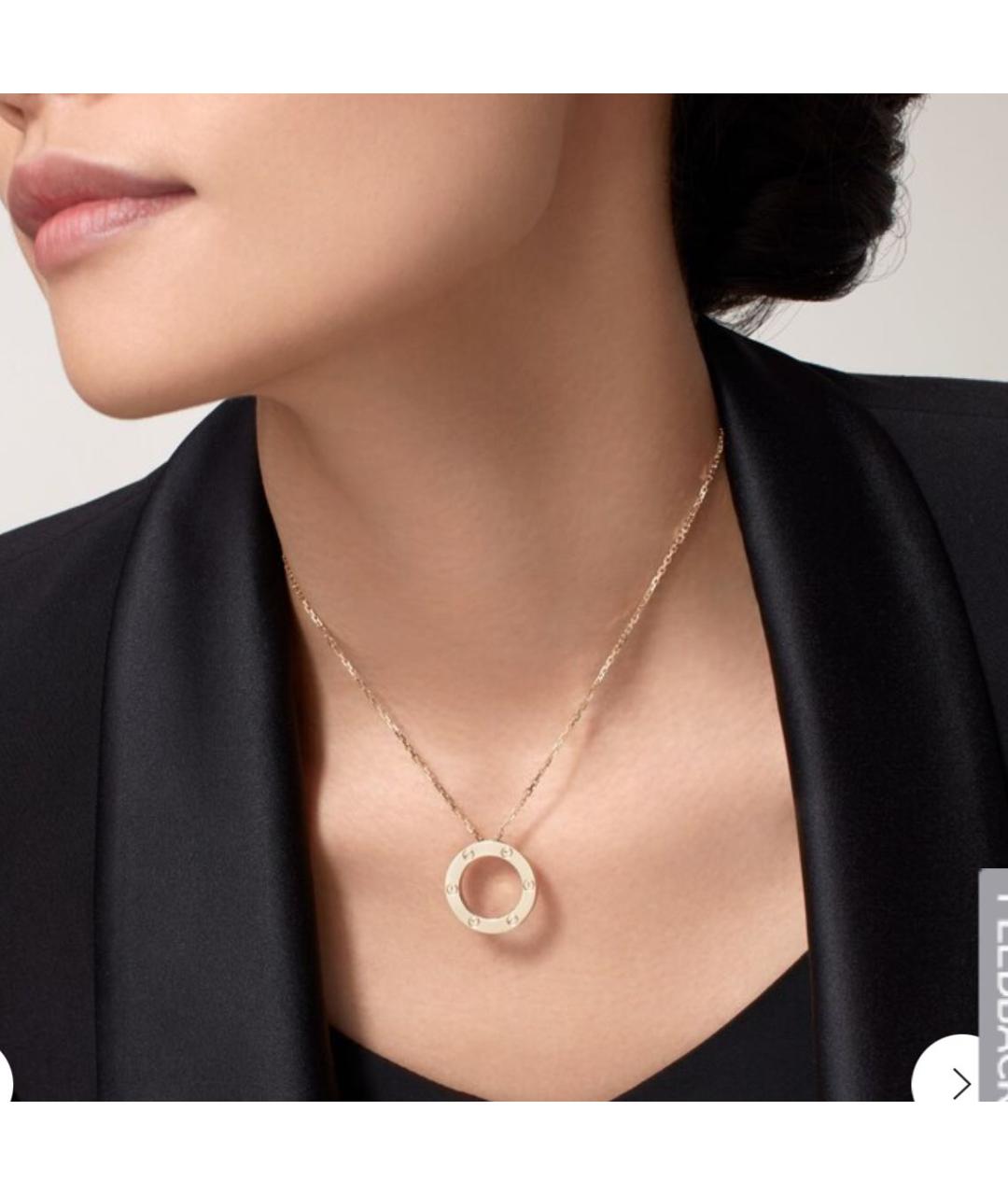 CARTIER Золотое колье из желтого золота, фото 4