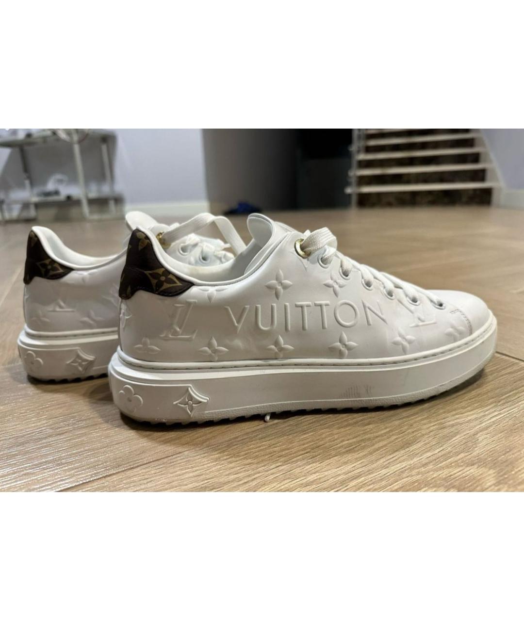 LOUIS VUITTON Белые кеды, фото 5