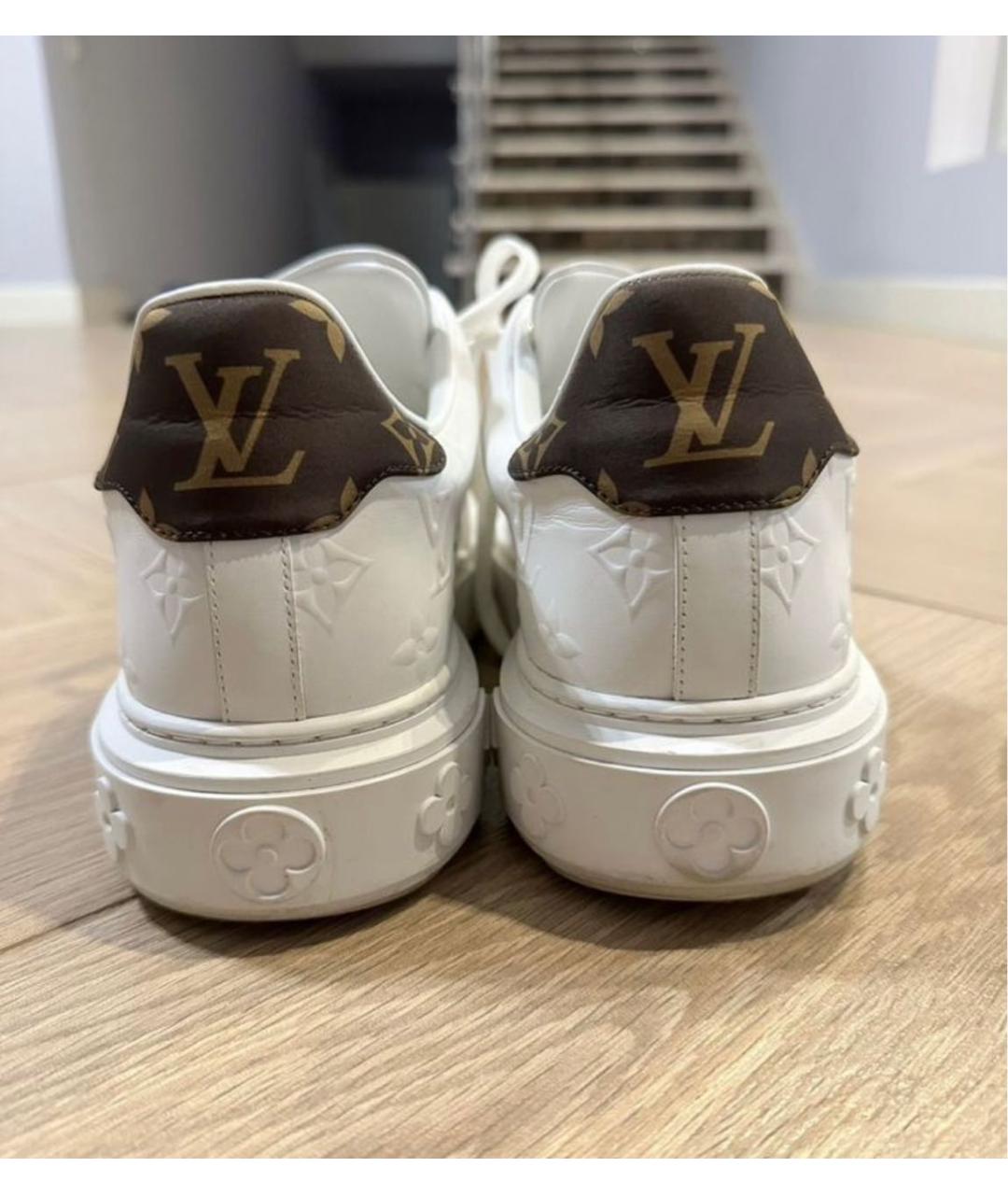 LOUIS VUITTON Белые кеды, фото 4