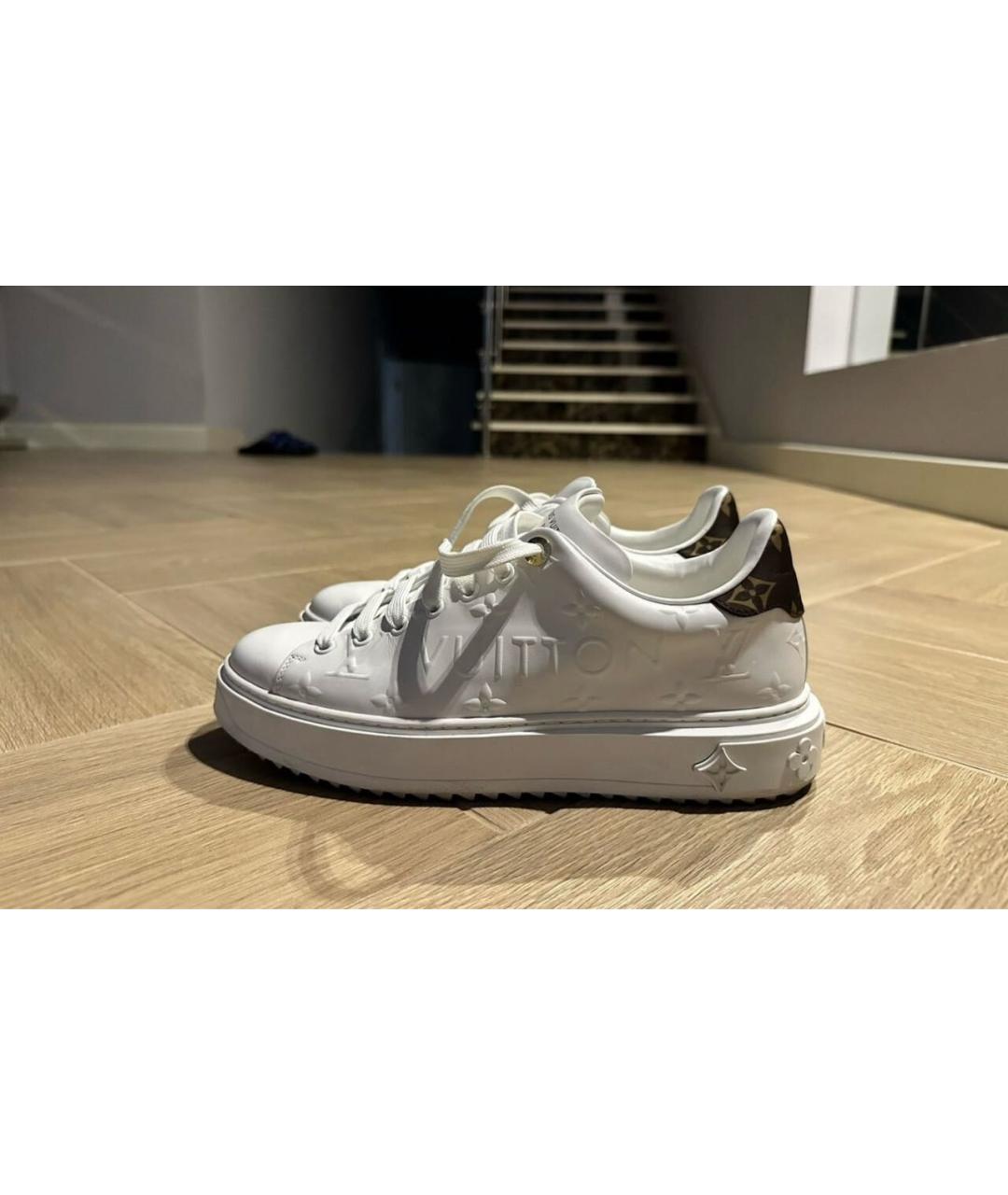 LOUIS VUITTON Белые кеды, фото 3