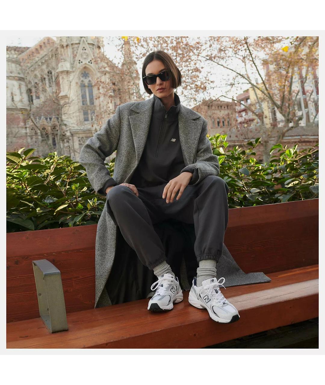 NEW BALANCE Серые кроссовки, фото 8