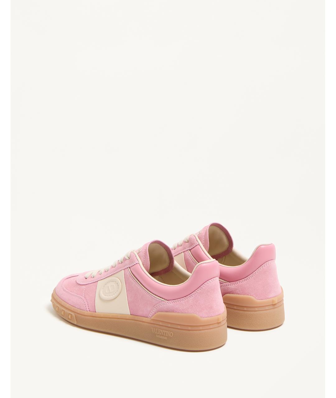 VALENTINO Розовые кеды, фото 6
