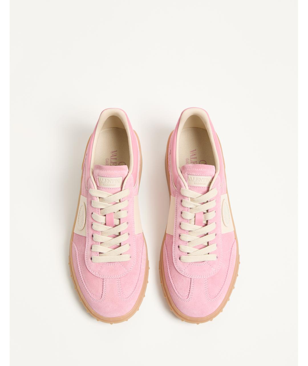 VALENTINO Розовые кеды, фото 5