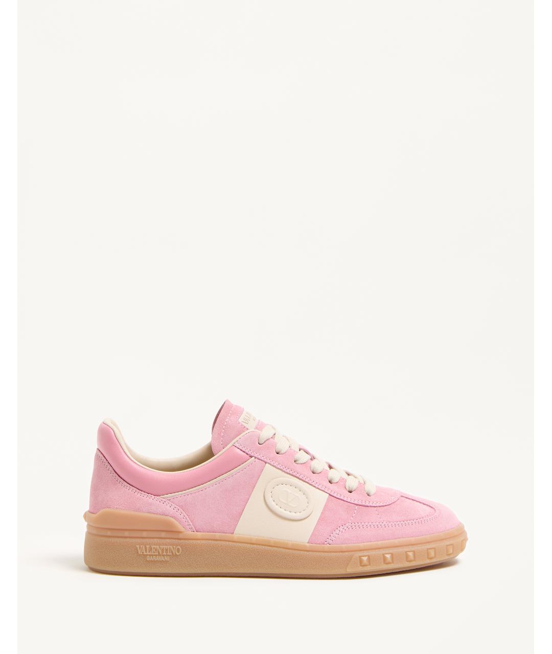 VALENTINO Розовые кеды, фото 8