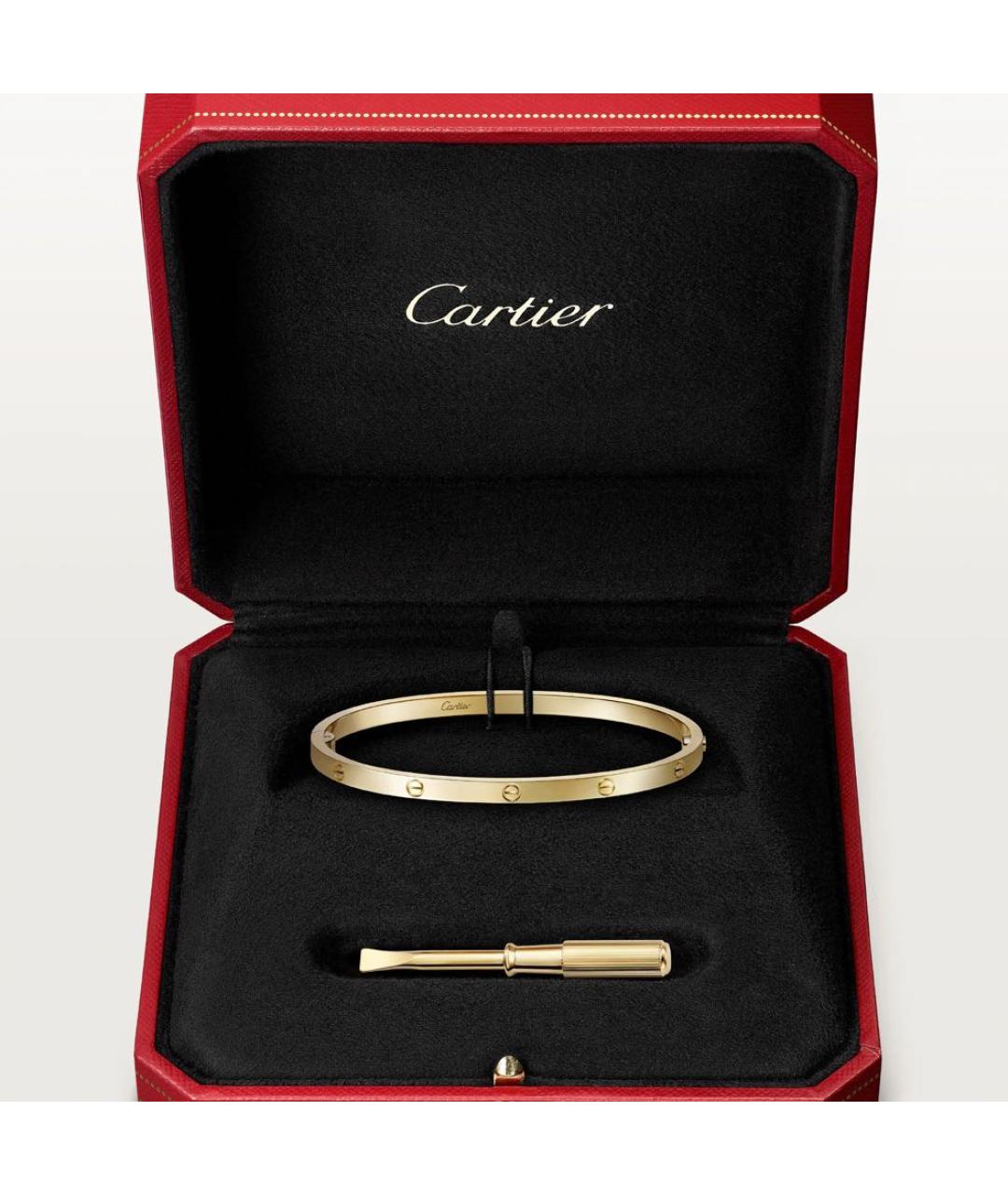 CARTIER Золотой браслет из желтого золота, фото 5