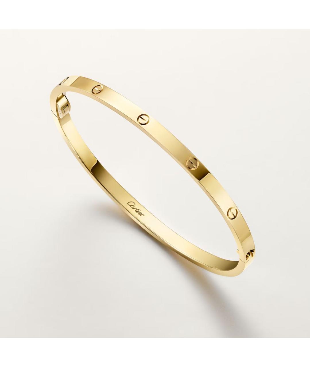 CARTIER Золотой браслет из желтого золота, фото 3