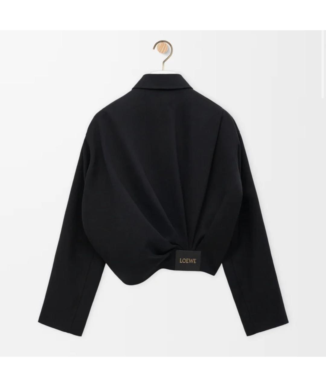 LOEWE Черная куртка, фото 2